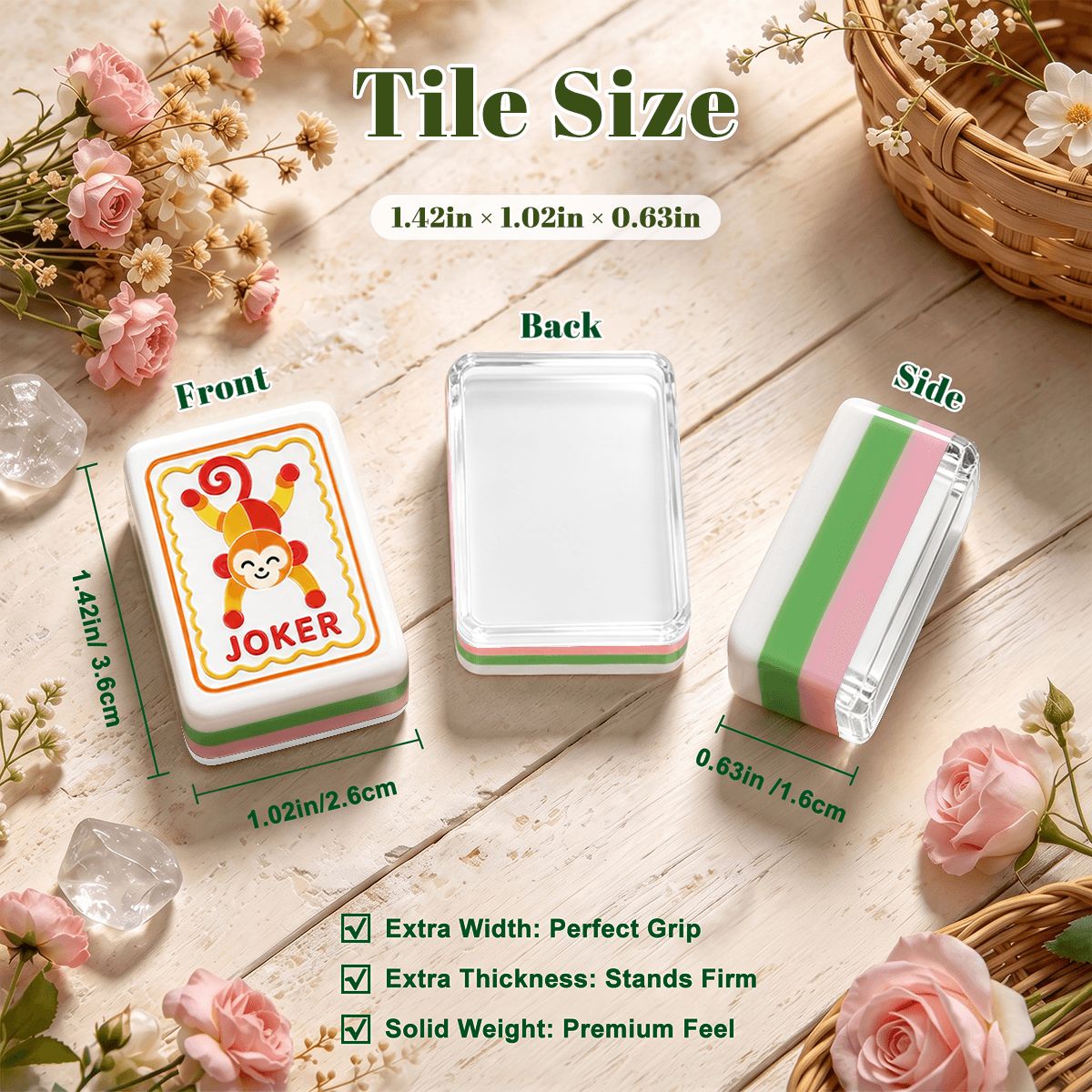 Modern Folk Mahjong Set