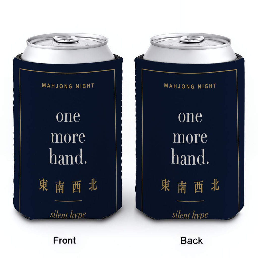Front and back of the stubby holder, printed on both sides