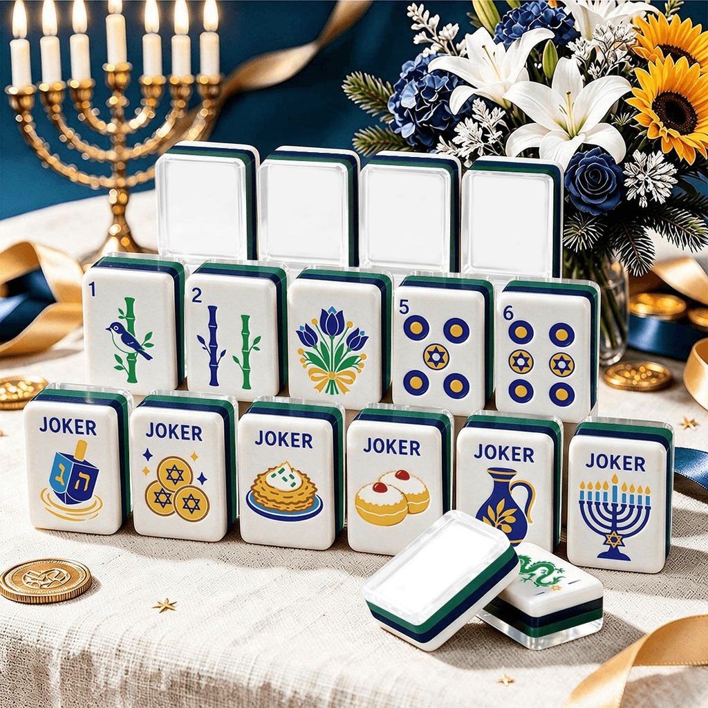 Heritage Hanukkah Mahjong Set
