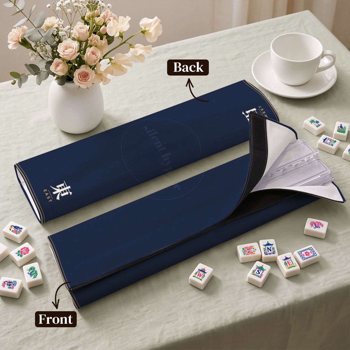 Mahjong Racks & Pushers, Set of 4