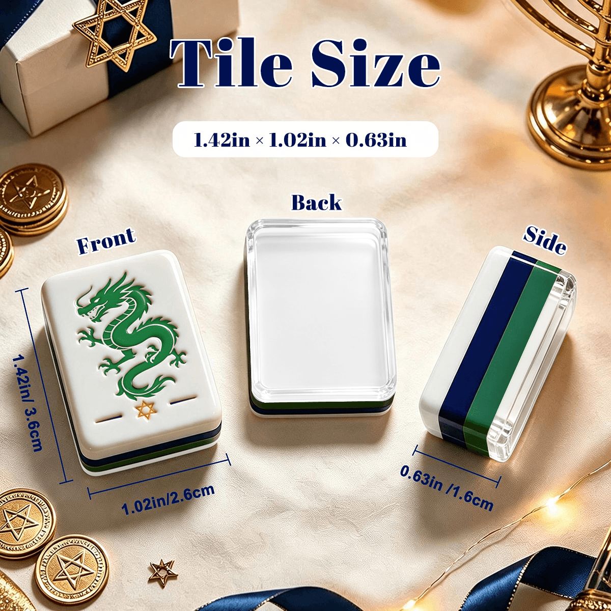 Heritage Hanukkah Mahjong Set