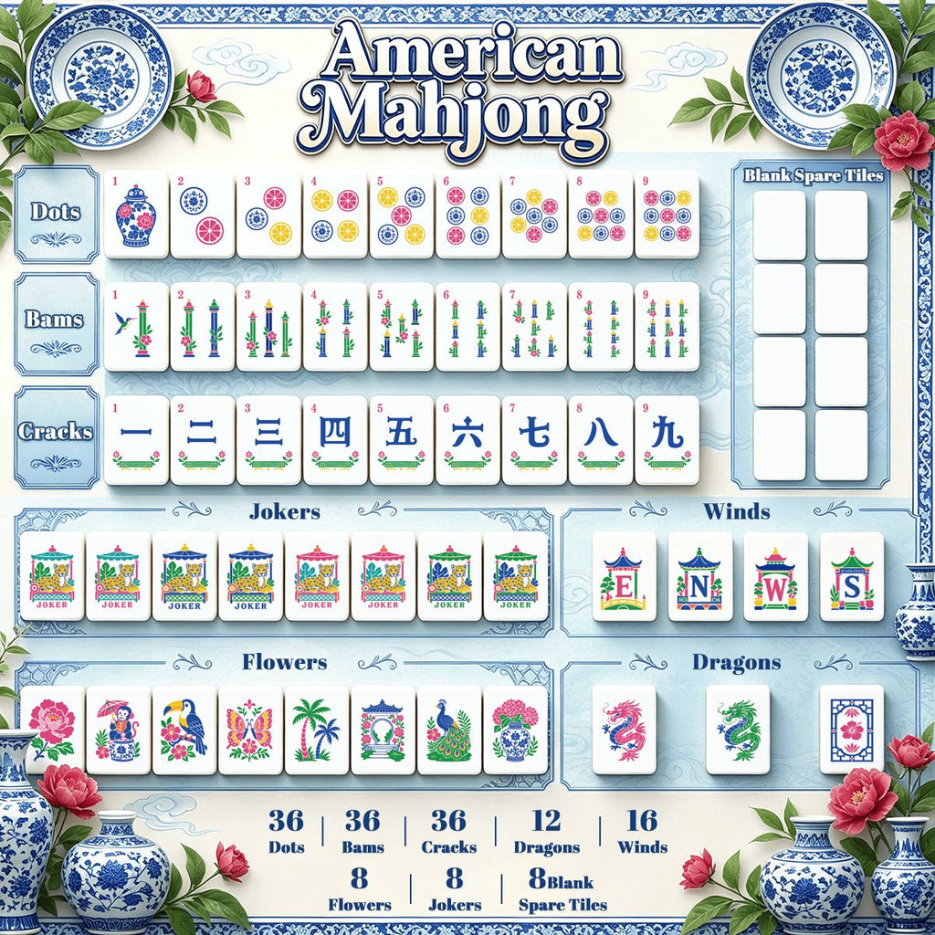 Chinoiserie Chic Mahjong Set