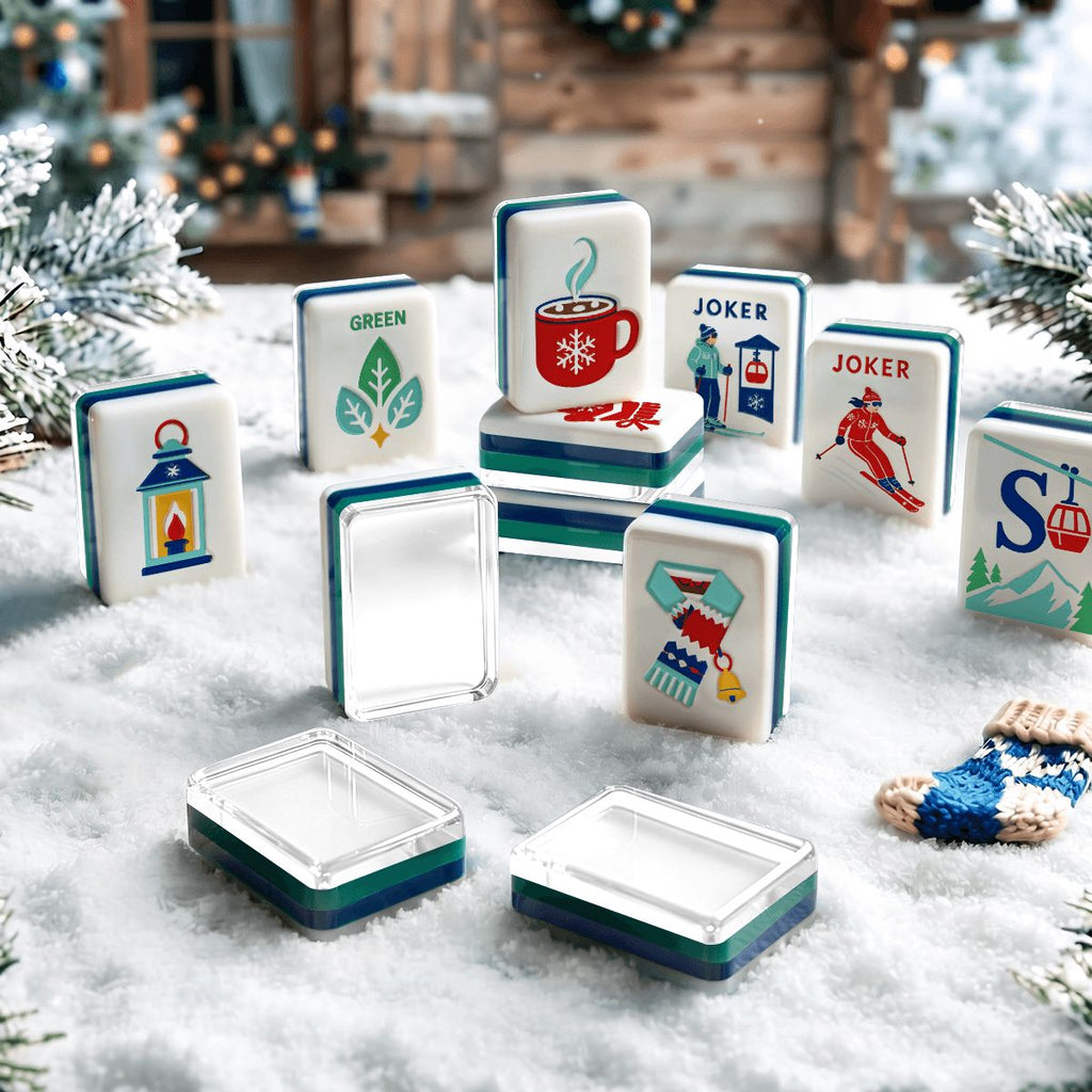 Après-Ski Winter Mahjong Set