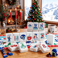 Alpine Slopes Christmas Mahjong Set