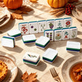 Earthy Botanical Mahjong Set