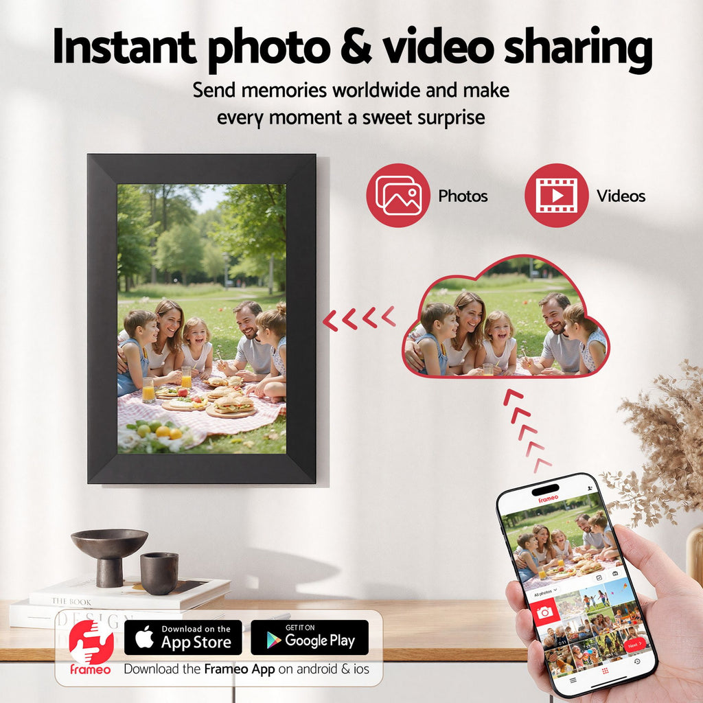 Artiss 10.1 inch WiFi digital photo frame