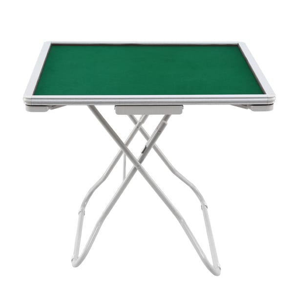 Folding mahjong table, detail