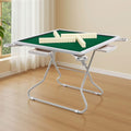 Folding mahjong table, detail