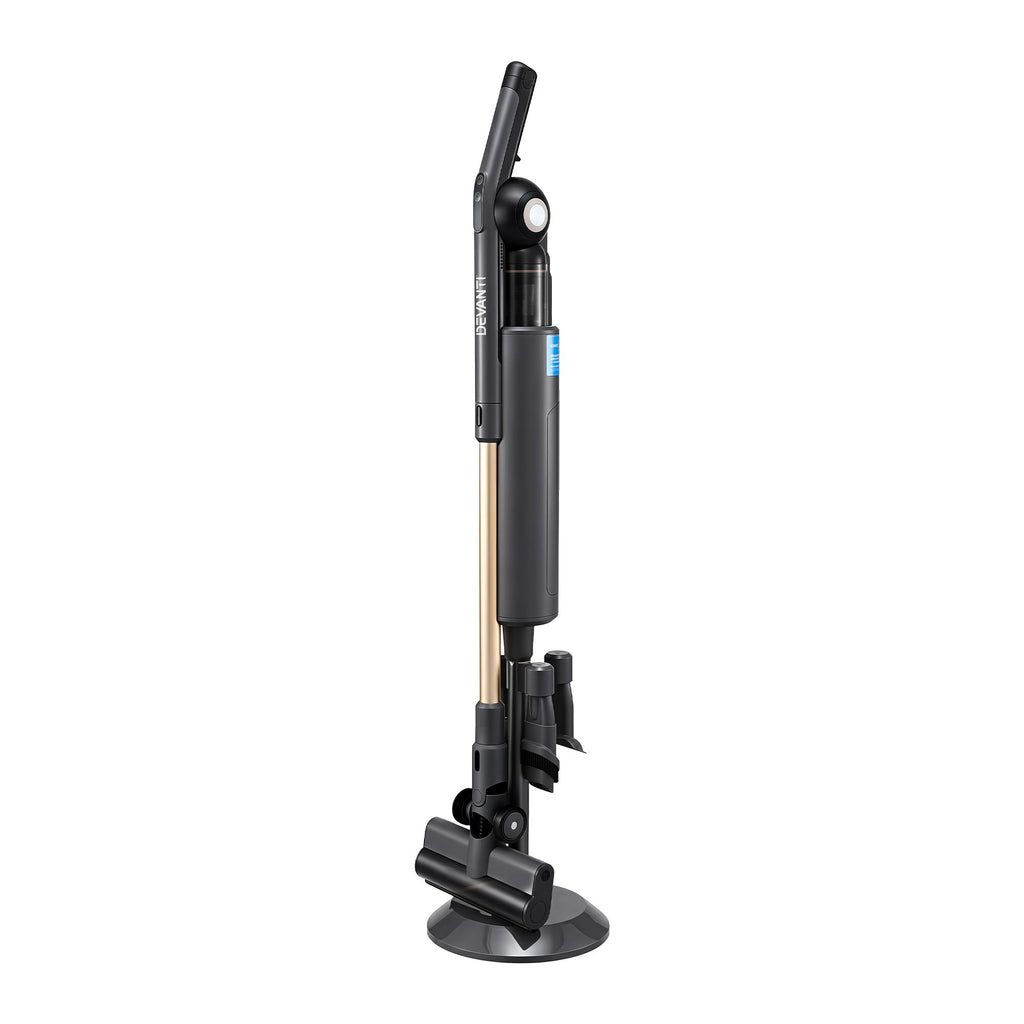 Devanti cordless stick vacuum with auto-empty station
