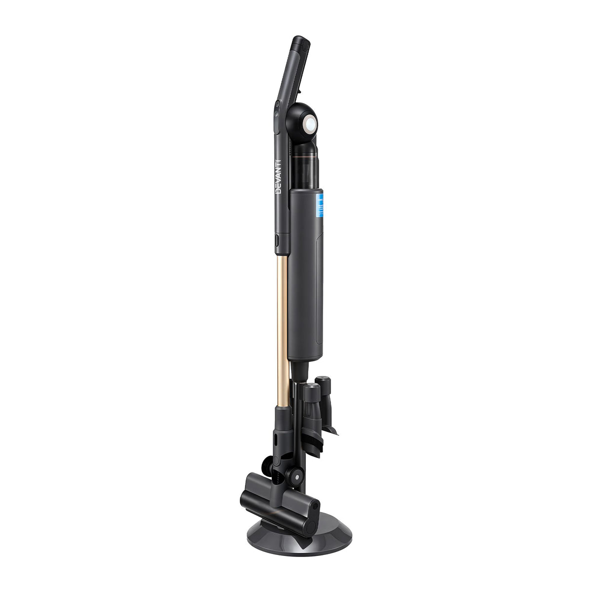 Devanti cordless stick vacuum with auto-empty station
