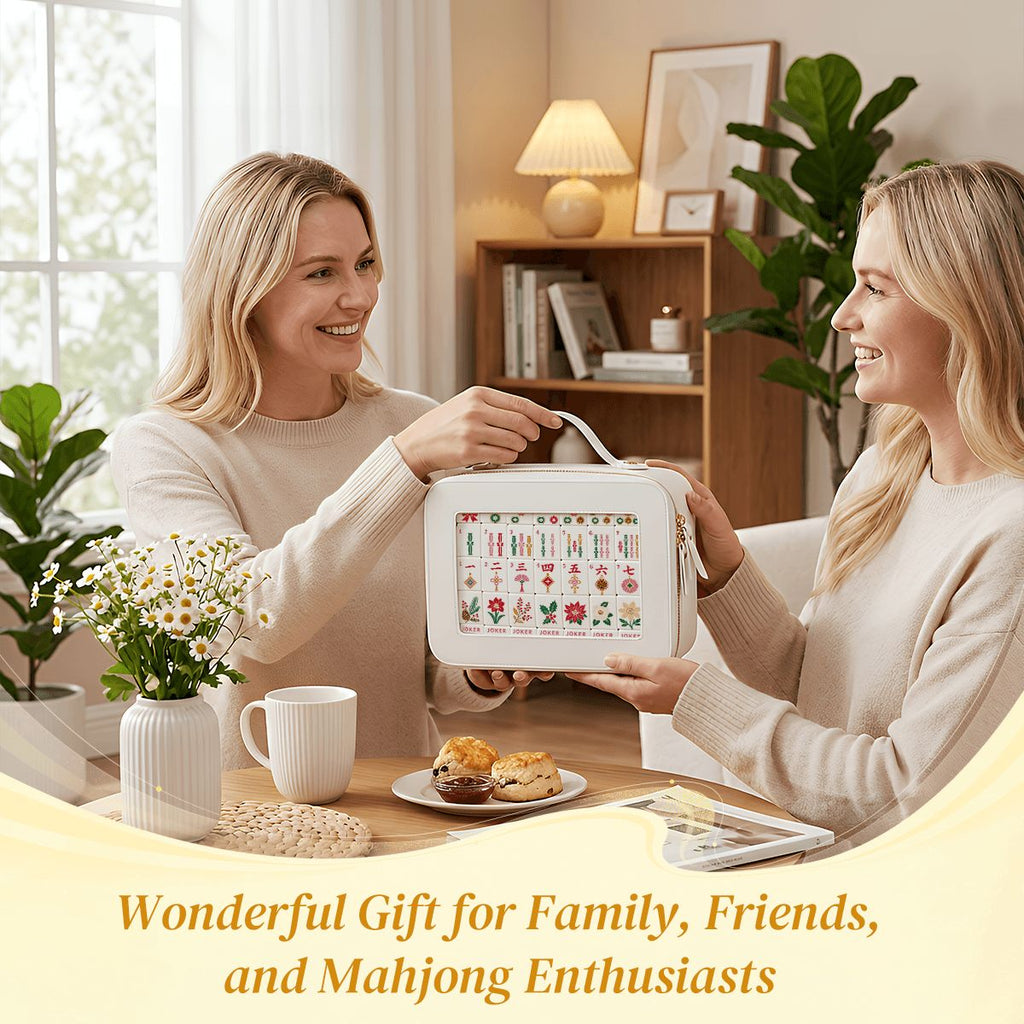 Glam Holiday Mahjong Set