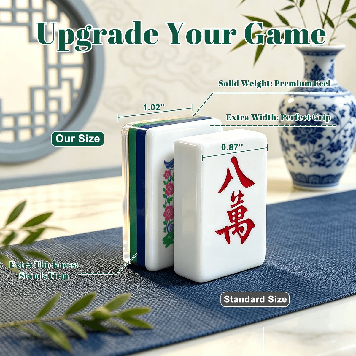 Chinoiserie Chic Mahjong Set