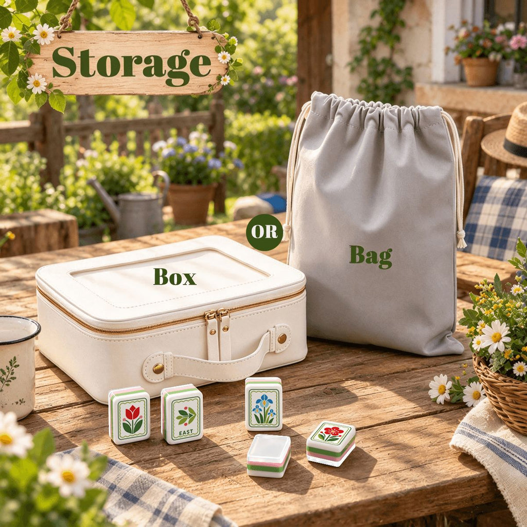 Modern Folk Mahjong Set