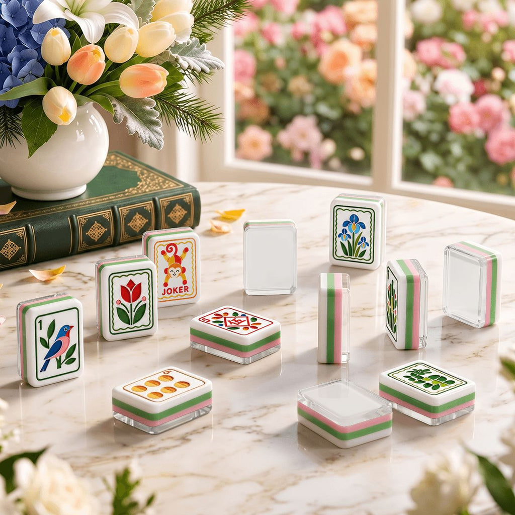Modern Folk Mahjong Set