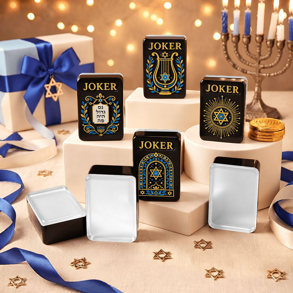 Starry Night Hanukkah Mahjong Set